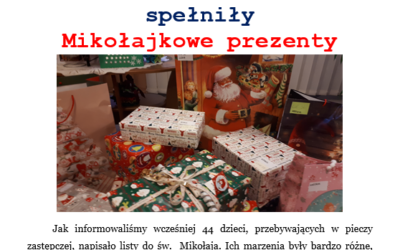 Marzenia dzieci się spełniły