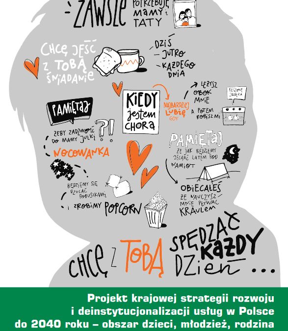 Projekt krajowej strategii rozwoju i deinstytucjonalizacji usług w Polsce do 2040 roku – obszar dzieci, młodzież, rodzina.